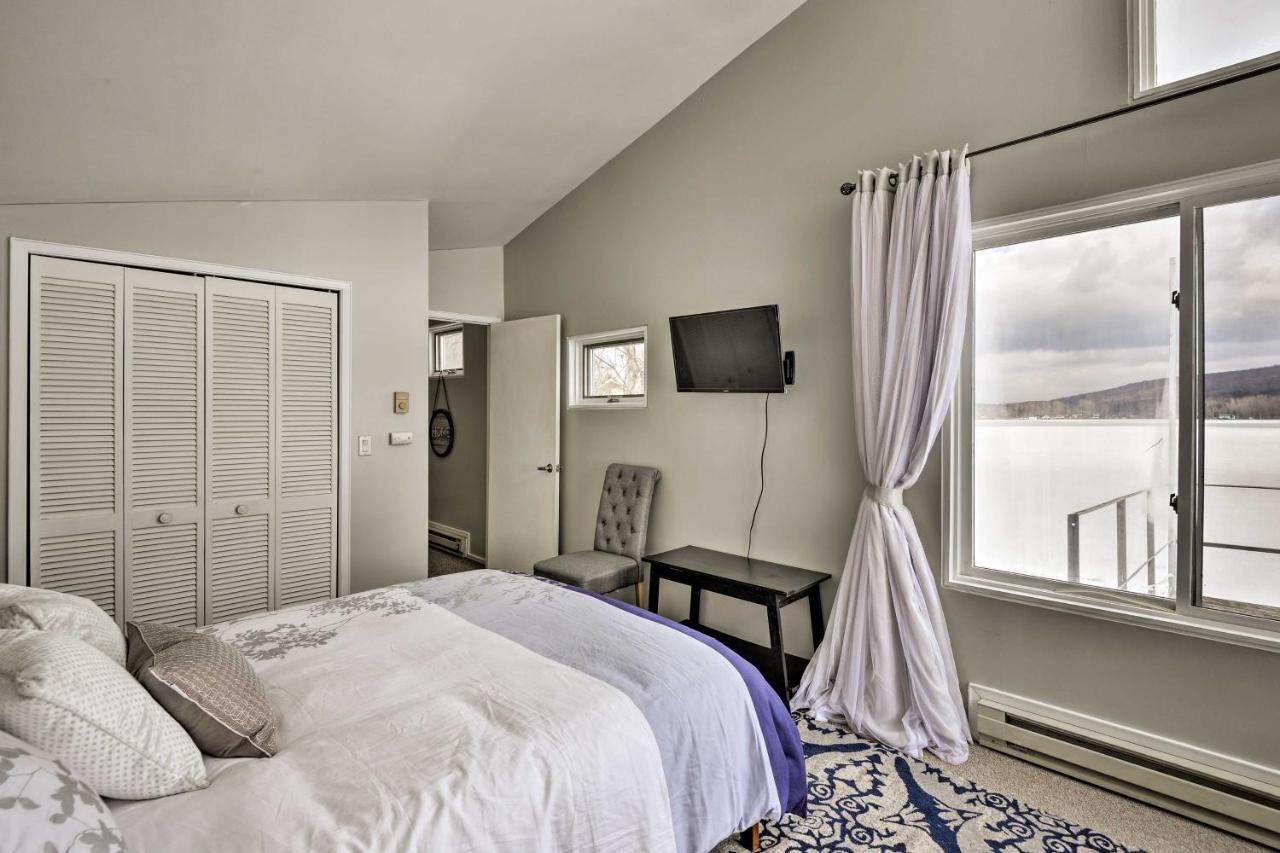 Waterfront Deruyter Home With Private Dock! New Woodstock エクステリア 写真